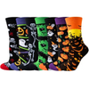Youki Women′s Socks Ghost Ins Pumpkin Socks Skull Halloween Tube Socks