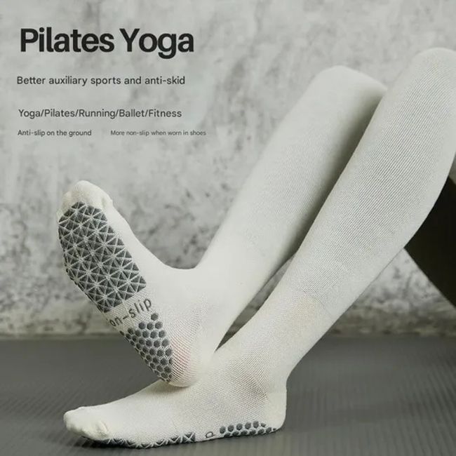 Premium Anti-Slip Knee Yoga Socks for Women& Rsquor; S Pilates