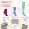 High Quality Grippy Crew Custom Logo Cotton Winter Women Packaging OEM Happy Slouch Socks