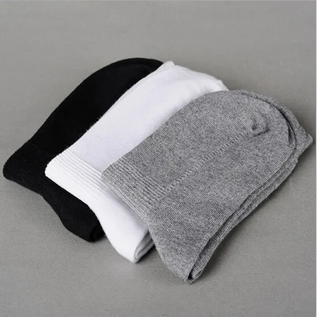 Customize High Quality Fashion Cotton Men Business Socks