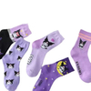 Ruunjoy Pattern Crew Socks Soft Breathable Socks for All Seasons Wearing Women′s Stockings Hosiery Girls Medium Socks Kawaii