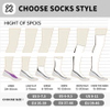 Unisex Cotton Cushion Plain White Black Grey Crew Training Athletic Custom Sports Socks
