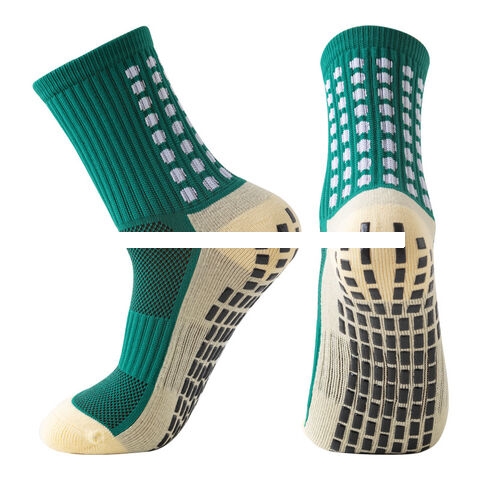 Football Soccer Socks Anti Slip Grip Socks Men Women Breathable Crew Sports Socks