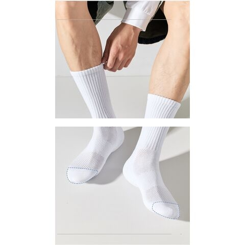 Wholesale Customized Cotton sports Running Socks Custom Soccer tennis Sports Socks Men Anti Slip Socks