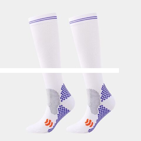High quality Men Nylon Rib Elite Athletic Compression Running Cycling Basketball Sport Socks