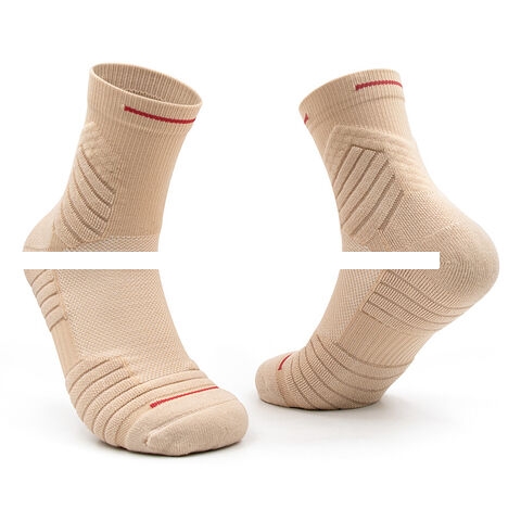 Customized basketball socks for men, medium length, high top, long length, professional, practical, towel bottomed, training sport