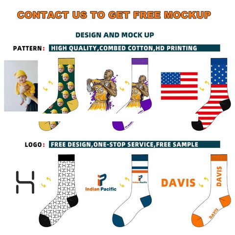 High quality sports compression sock absorbs sweat for running