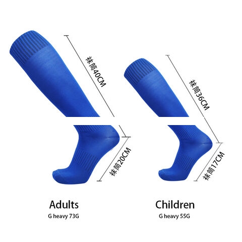 High Tube Custom Sports Socks for Daily Use Solid Color with Logo Grip Factory Direct Wholesale Soccer Training Socks