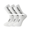High quality socks blank white black acrylic crew sock breathable socks unisex