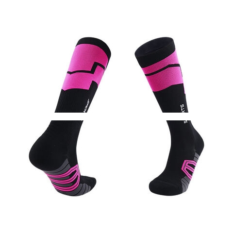 Wholesale compression socks non slip,quick drying nylon %+ elastic+covered yarn sweat wicking sports socks