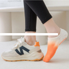Wholesale Custom Logo Solid Color Mid Calf Cotton Grip Non Slip White Pilates Tie Dry Socks Anti Slip Yoga Socks for Women