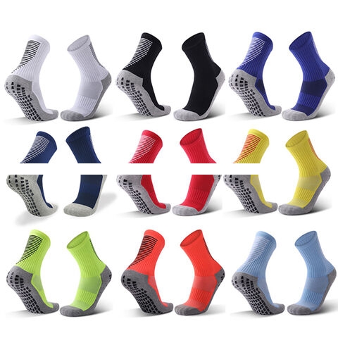 High Quality Anti Slip Football Grip Casual Daily Socks Youth Crew Size Breathable Supportive Soccer Socks with Sample