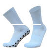 Cotton Spandex Custom Logo Crew Sport Socks Anti Slip Crew Ankle Children White Grip Socks Football for men