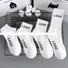 Manufacturer OEM Solid Color Design Custom Your Own Logo Cotton Unisex Athletic Cycling Gym Terry Men Sport Socks