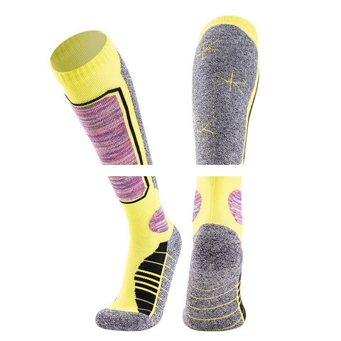 Factory Price Top Quality Men Breathable Towel Bottom Long Tube Ski Keep Warm Socks Custom Sports Socks