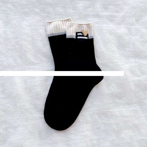 Autumn And Winter Custom Cotton Knitting Sweet Style Socks Women s Socks Sports Colourful Crew Socks