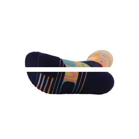 Wholesale polyester print sublimation sport socks