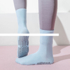 Hot sale Sweat absorbing and non slip fitness adhesive sports socks