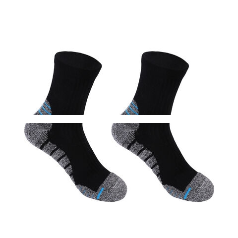 Wholesale High Quality Purecotton Black Unisex Crew Custom Logo Design Bicycle Cycling Sports Socks