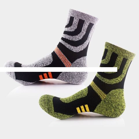 Low Moq High Quality Basketball Sport Socks Custom Jacquard Logo Unisex Crew Socks