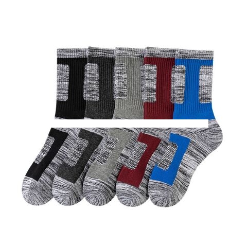  New Style Profession Breathable Absorb Sweat Sport Socks Men Crew Basketball Socks