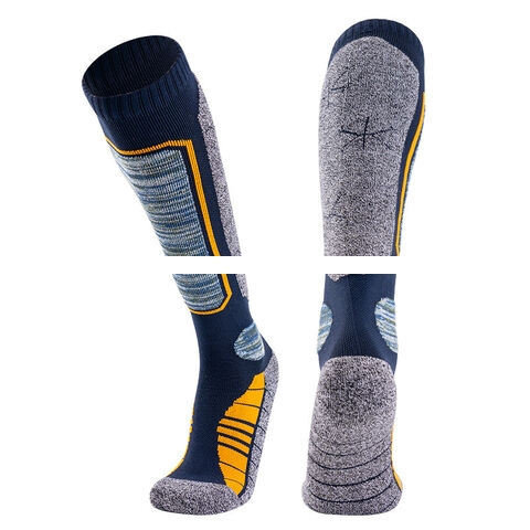 Factory Price Top Quality Men Breathable Towel Bottom Long Tube Ski Keep Warm Socks Custom Sports Socks
