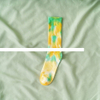 New Design Tie Dye Cotton Socks Street Trend Fashion Sports Socks Gradient Color Personality Socks