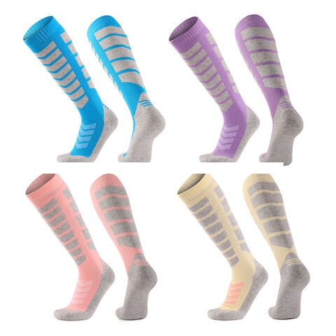Moisture Wicking Thermal Ski Socks for Men and Women
