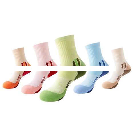 High Quality Custom Logo Sport Socks Combed Cotton Men Running Basketball Socks