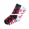 Men Colorful Fancy Novelty Combed Cotton Crew Socks
