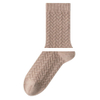 Men s winter pure cotton boneless thickened mid length socks odor resistant all cotton long socks