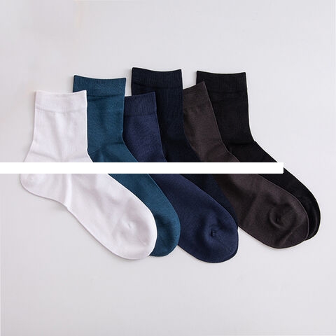 Mulberry Silk Men s Socks Soft and Breathable Solid Color Versatile Sweat absorbing and Odor Resistant Socks