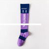 Wholesale price Big sale Non Slip men s Sport Socks Anti Slip Custom Buck Crew White SockBasketball Socks