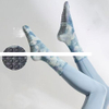 Tie dye yoga socks factory stock high quality non slip sports socks indoor floor socks for women