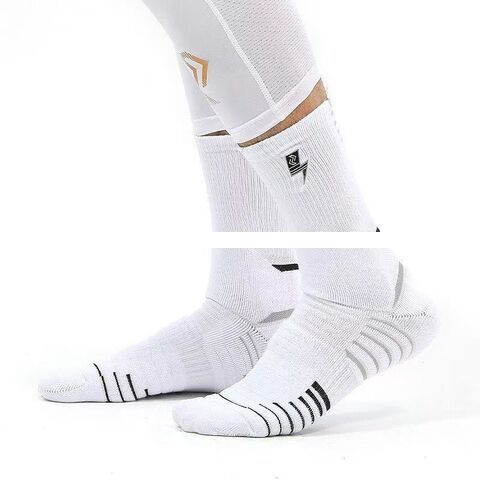 New style Profession Running Sport white Socks Add Thicked Warm Combed Cotton custom Socks