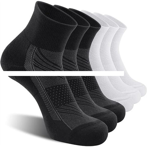 Custom Men s Ankle Sport Socks with Cushion Athletic Running Socks