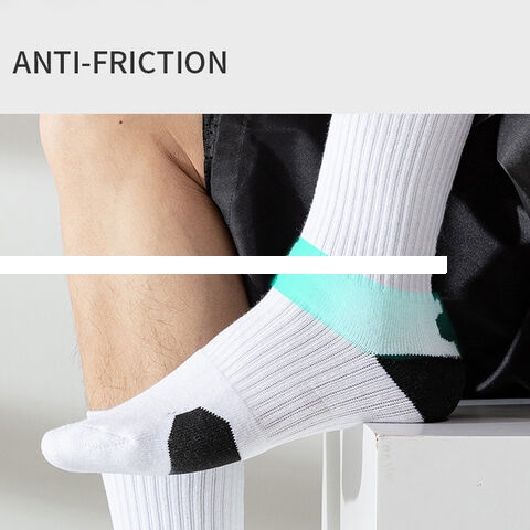 Middle tube basketball football sport towel thickened socks custom logo shock absorption sweat absorption socks