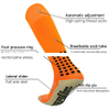 Factory Sale Long Football Socks with Silicone Grip Breathable Anti Slip Sports Socks