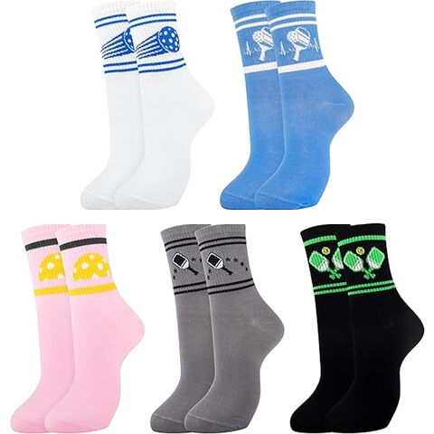 Custom Woven Logo Multi Style Unique Golf Gifts Golfing Men Socks For Golfers
