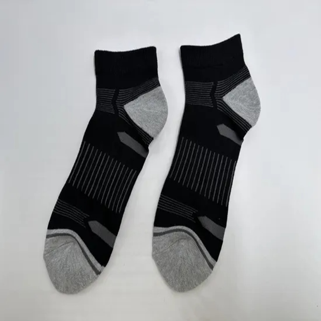 100% Cotton Breathable Sport Crew Sock Custom Crew Organic Recycle Polyester Sock