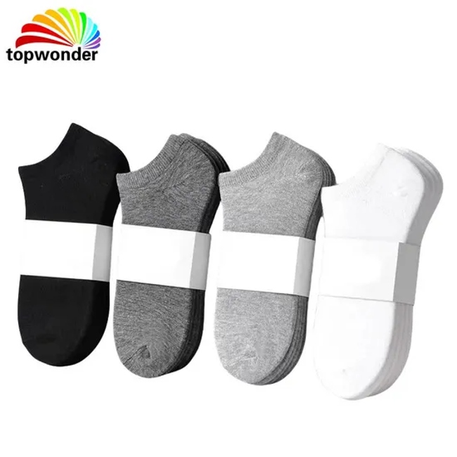 Customize All Colors of Basic Sock Summer Sock Plain Sock Boat Sock in Many Colors, Sizes and Material