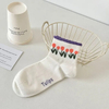Tulip Women′s Short Socks Cute College Style Socks Boat Socks Thin Breathable Socks