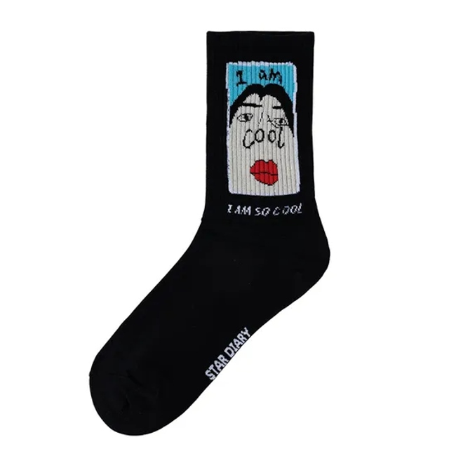Customized Anti Slip Women′s Cross Belt Gym Barbell Ballet Dance Pilates Grabbing Socks Breathable Exercise