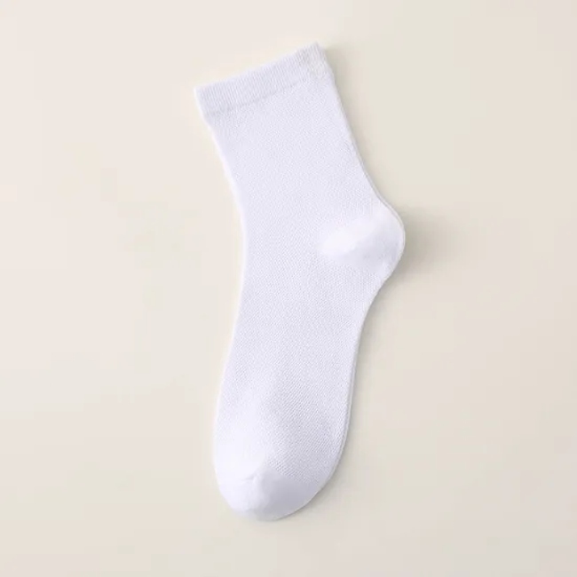 Men Wholesale Summer Mesh Breathable Cotton Fashion Business Casual Socks