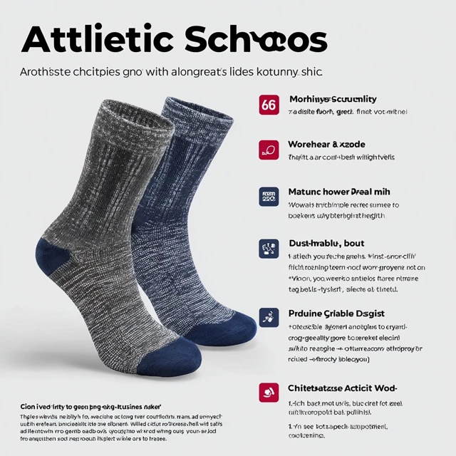 factory handmade Performance Socks for Sports Teams Running Socks for Endurance Athletes