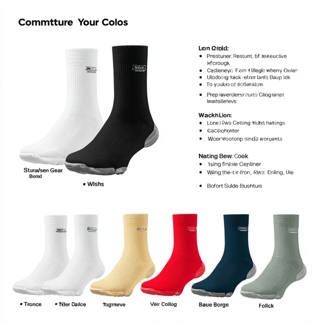 factory Inventory Management Sports Socks for Athletes Performance Running Socks for Teams