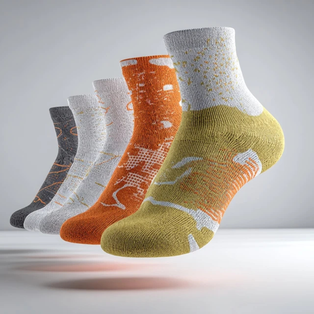 Wholesale customized packaging Athletic Socks Sports Socks for Running and Fitness Training