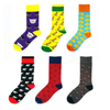 Customs Design Men Happy Cotton Socks Manufacturer
