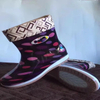 Fashion Adult Knitted Welly Boot Socks Fleece Rain Boot Liners