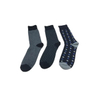 Antibacterial Soft Breathable High Elastic Cotton Colorful Camo Block Stripe Men Ankle Crew Socks